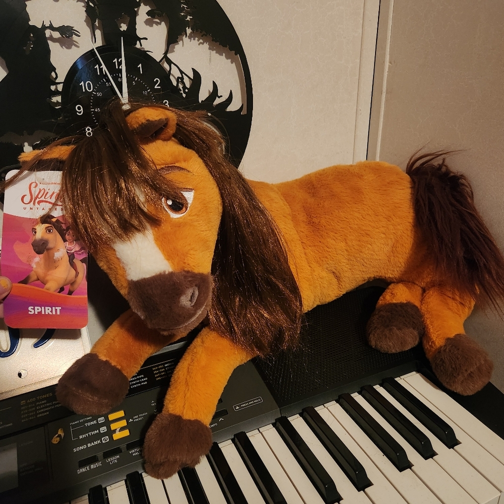 Spirit: Brown Plush Horse